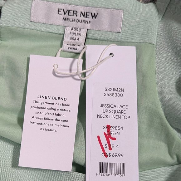 Ever New Linen blouse - Picture 6 of 10